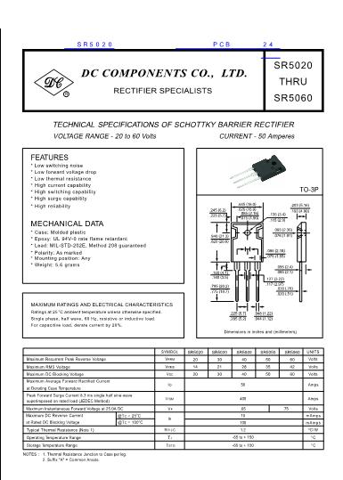 SR5020數(shù)據(jù)手冊(cè)封面