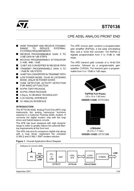 ST70136數(shù)據(jù)手冊封面