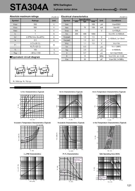 STA304A數(shù)據(jù)手冊(cè)封面