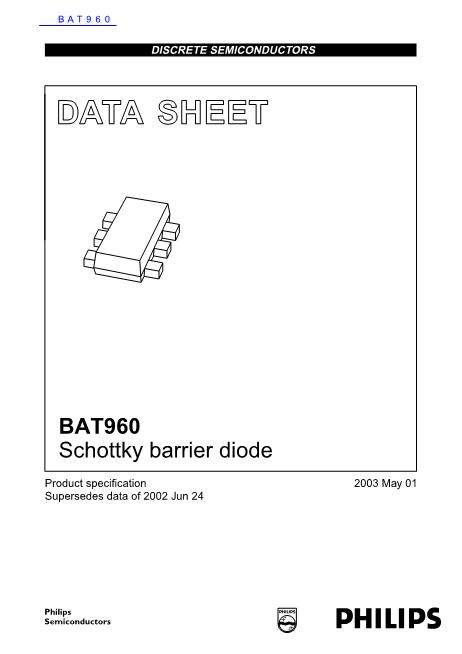 BAT960数据手册封面