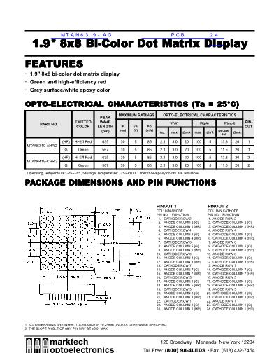 MTAN6319-AG數(shù)據(jù)手冊(cè)封面