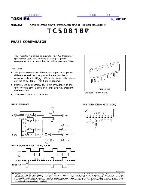 TC5081数据手册封面