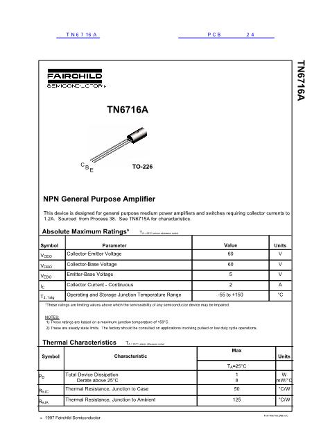 TN6716A数据手册封面