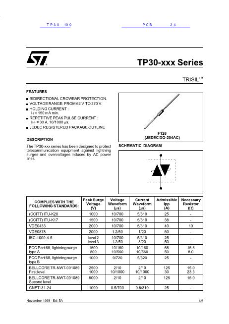 TP30-100数据手册封面