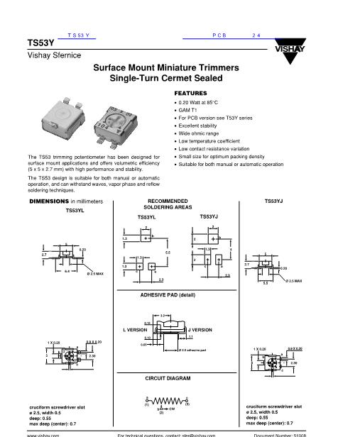TS53Y數(shù)據(jù)手冊封面