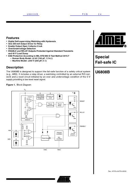 U6808B数据手册封面