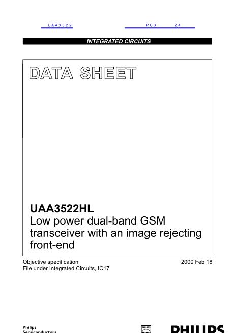 UAA3522数据手册封面