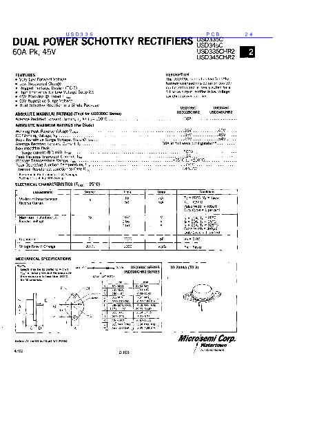 USD335數(shù)據(jù)手冊(cè)封面