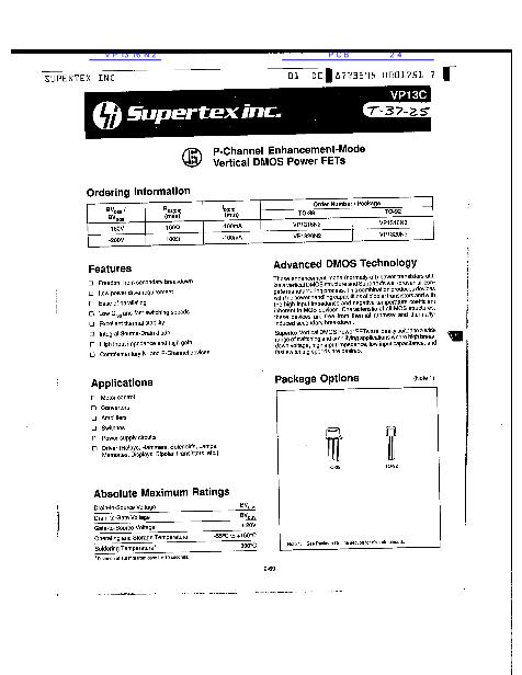 VP1316N2數據手冊封面