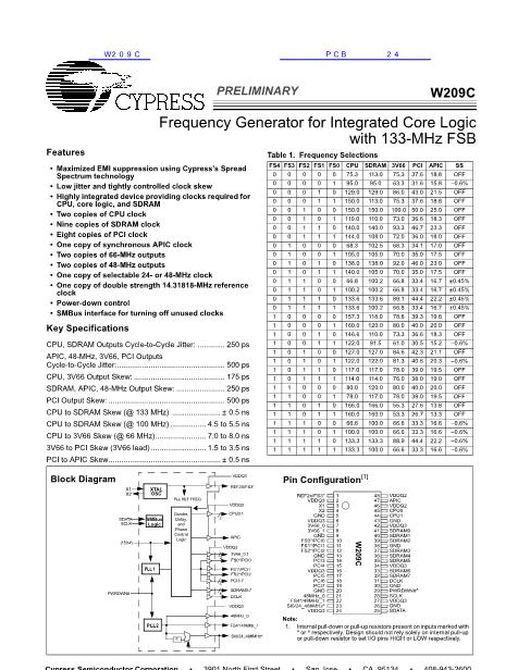 W209C數(shù)據(jù)手冊封面