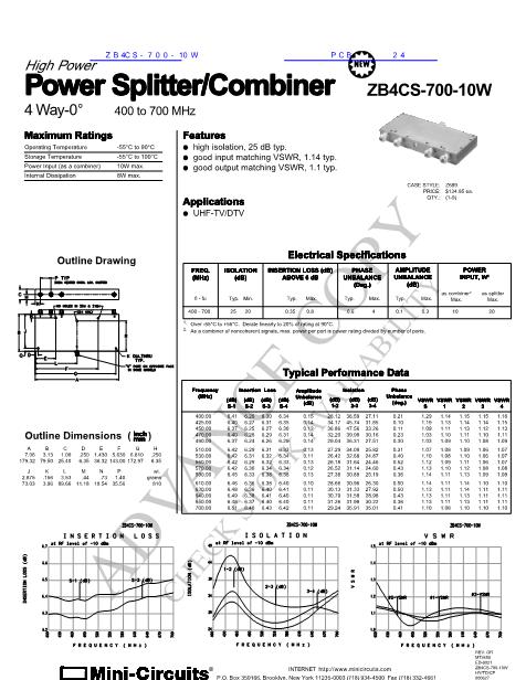 ZB4CS-700-10W數(shù)據(jù)手冊封面