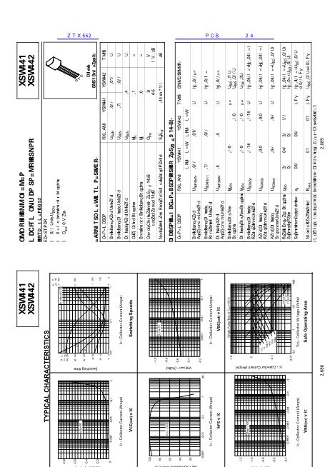 ZTX552數(shù)據(jù)手冊封面