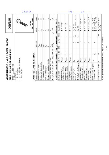 ZTX457數(shù)據(jù)手冊(cè)封面