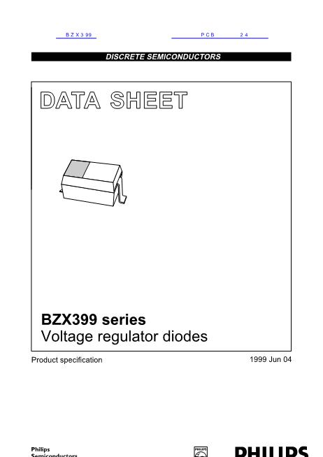 BZX399数据手册封面