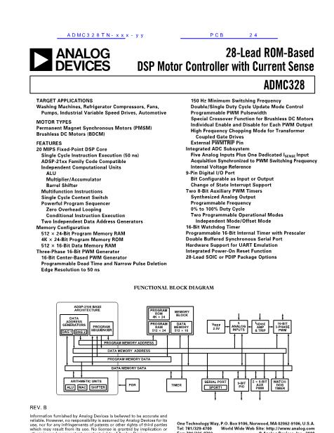 ADMC328TN-xxx-yy數(shù)據(jù)手冊封面