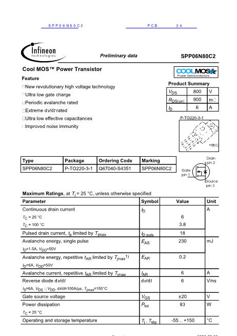 Q67040-S4351數(shù)據(jù)手冊封面