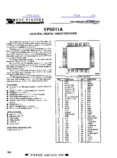 VP536E数据手册封面