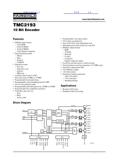 TMC2193KJC数据手册封面