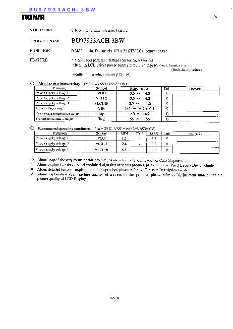 BU97933ACH-3BW數據手冊封面