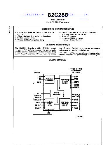 D82C288-10數(shù)據(jù)手冊封面