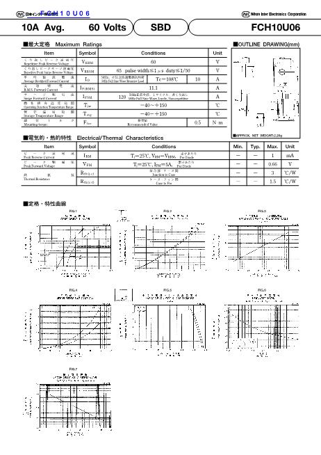 FCH10U06數(shù)據(jù)手冊(cè)封面