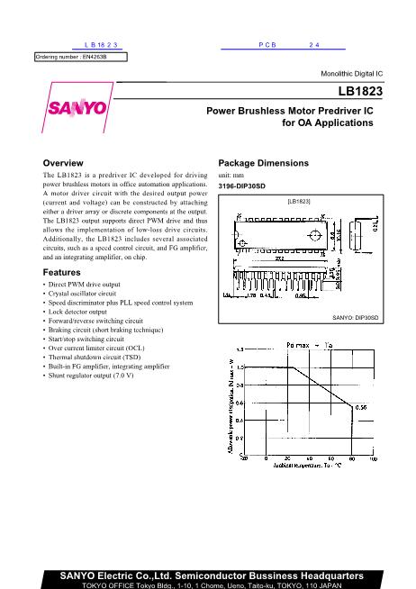 LB1823数据手册封面