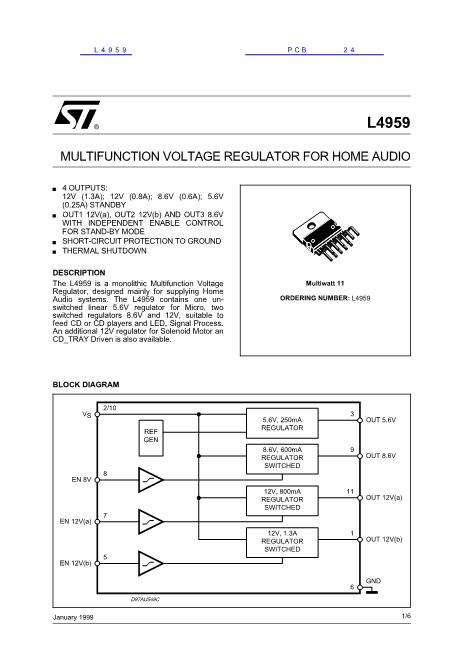 L4959數(shù)據(jù)手冊封面
