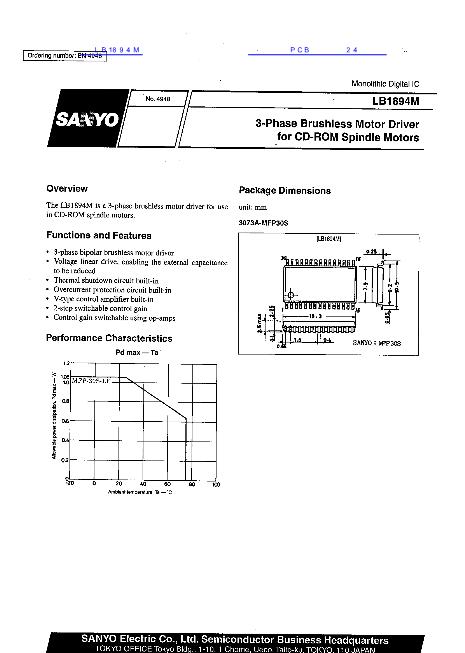 LB1894M數(shù)據(jù)手冊封面