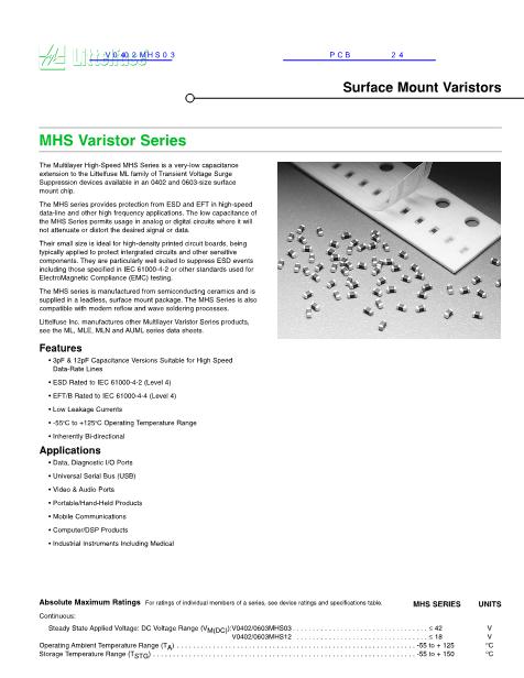 MHS數(shù)據(jù)手冊封面