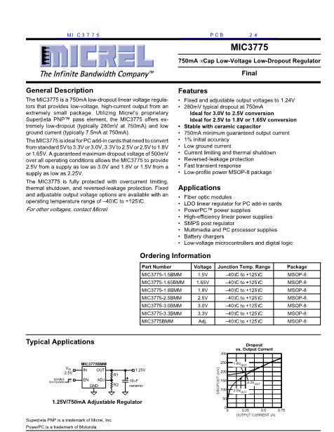 MIC3775数据手册封面