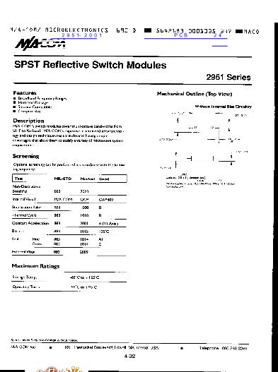 2951-2001数据手册封面