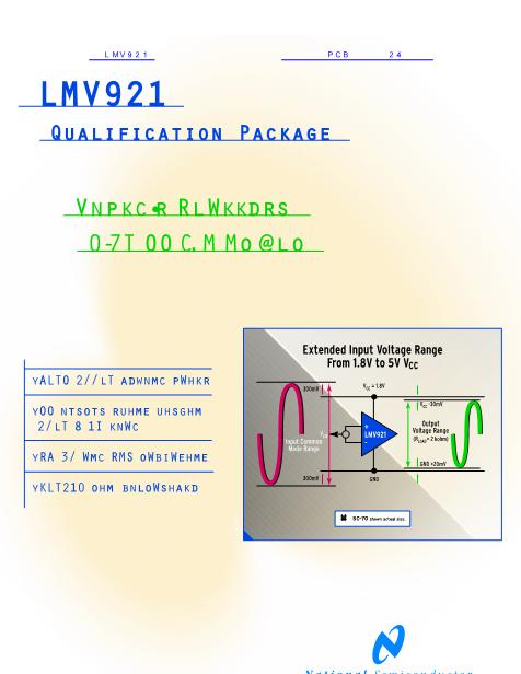 LMV921數(shù)據(jù)手冊封面