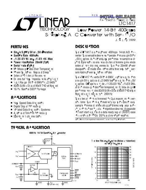 LTC1417數(shù)據(jù)手冊封面