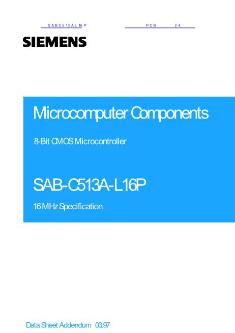 SABC513AL16P數(shù)據(jù)手冊(cè)封面