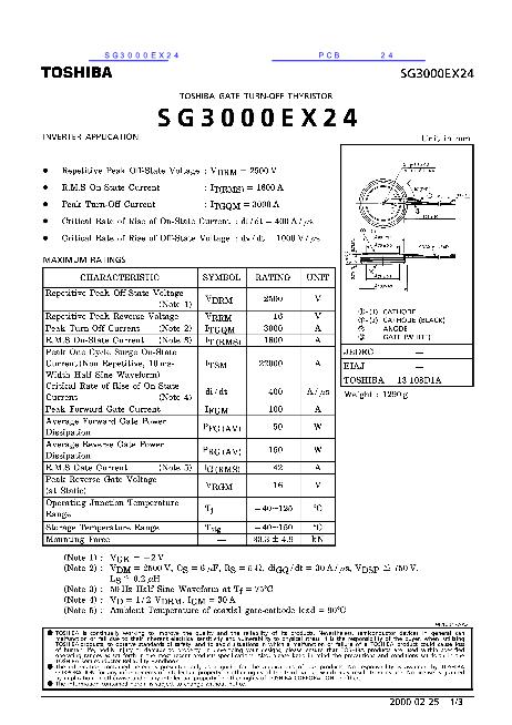 SG3000EX24數(shù)據(jù)手冊封面
