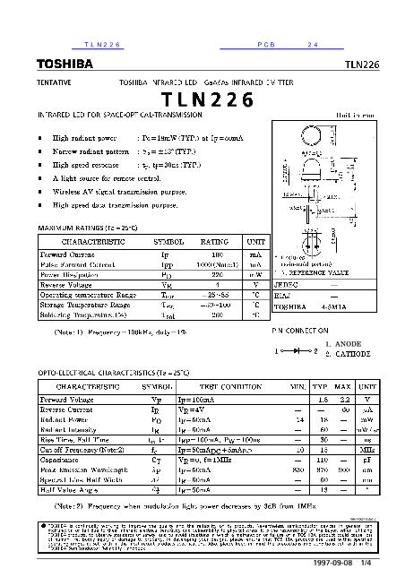TLN226數(shù)據(jù)手冊(cè)封面