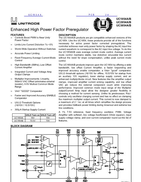 UC1854A數(shù)據(jù)手冊(cè)封面