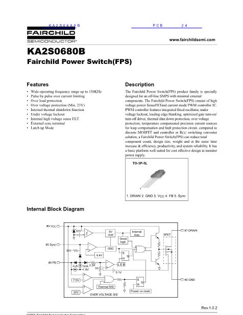 KA2S0680B数据手册封面