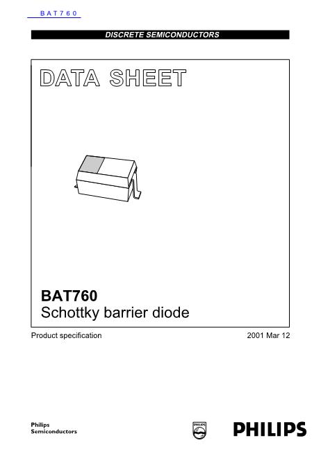 BAT760数据手册封面