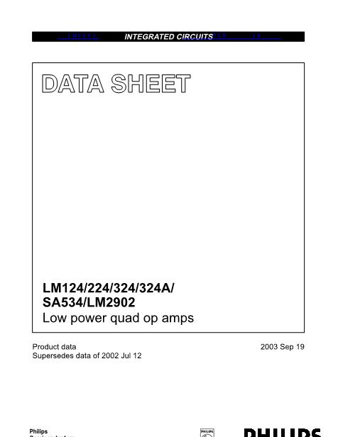 LM124数据手册封面
