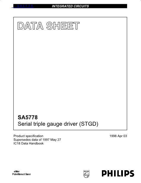 SA5778数据手册封面