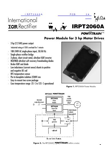 IRPT2060A数据手册封面