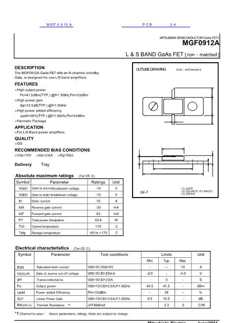 MG800J1US52A數(shù)據(jù)手冊封面