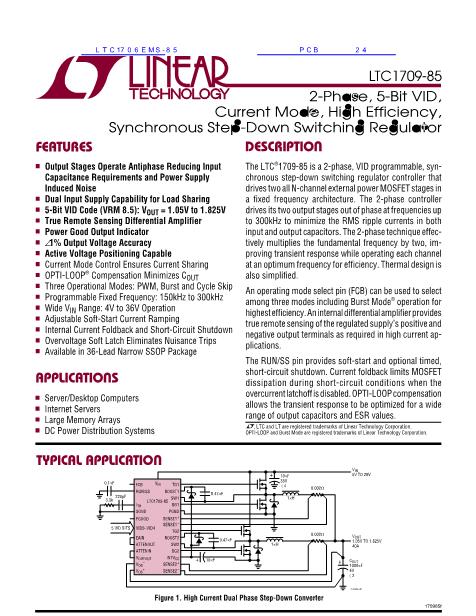 LTC1706EMS-63數(shù)據(jù)手冊封面