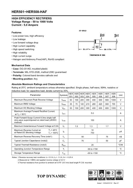 HER507-HAF數(shù)據(jù)手冊(cè)封面