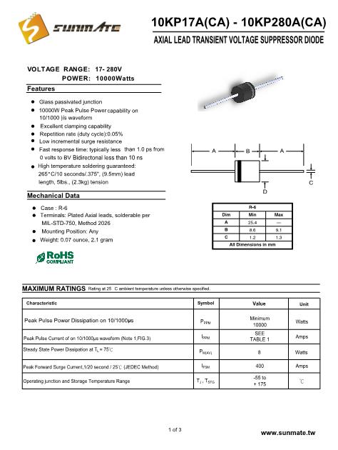 10KP24A數(shù)據手冊封面