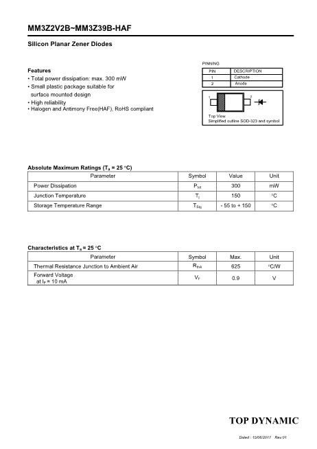 MM3Z5V6B-HAF数据手册封面