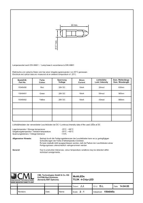 15040450數(shù)據(jù)手冊(cè)封面