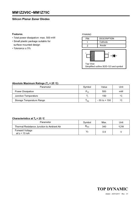MM1Z10C數(shù)據(jù)手冊(cè)封面