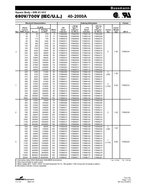 170M3063數(shù)據(jù)手冊封面
